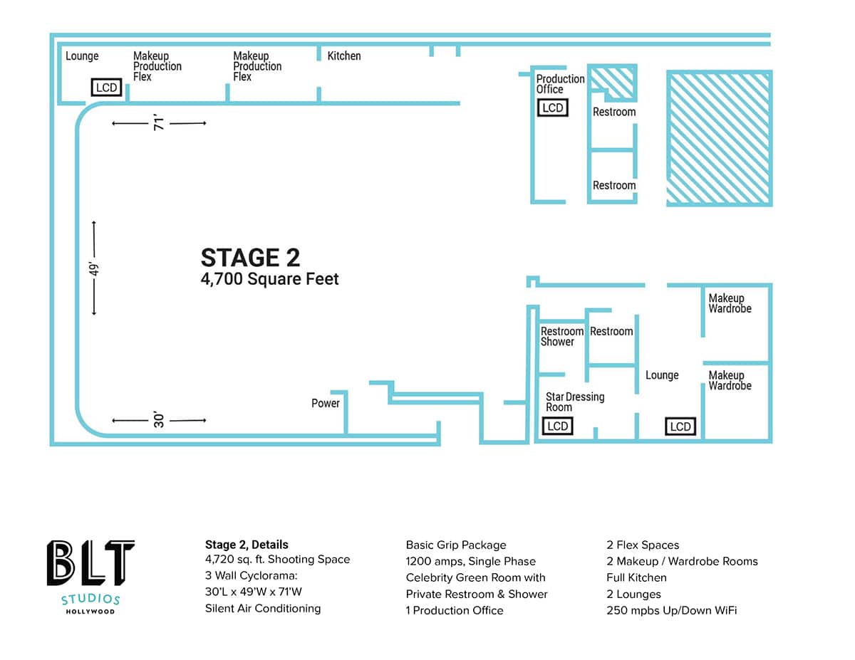 blt studios, stage 2 schematic